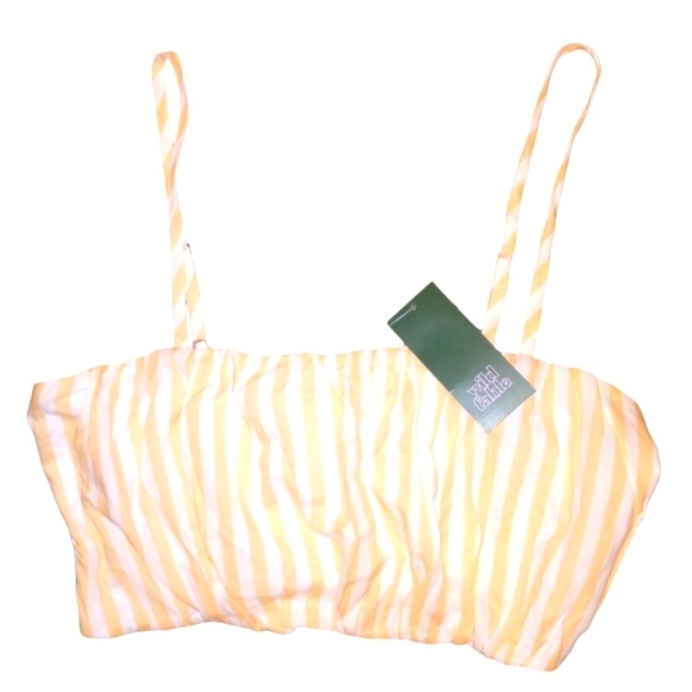 NWT Bandeau Crop Top